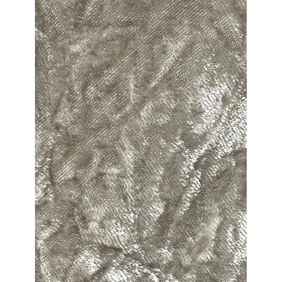 Banana Republic Velour Babydoll Maxi Dress 10 Gray Polka Dot Y2K Retro Tank 80s - Picture 8 of 14